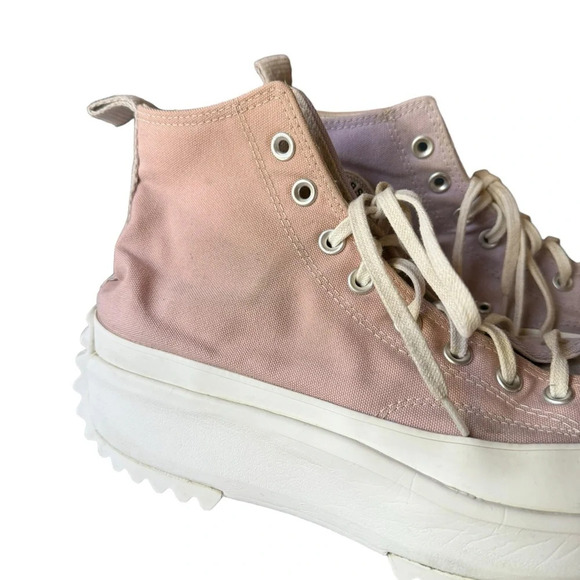 Pink and Purple two tone platform converse Chuck sneakers m 11 w 12.5 - Picture 1 of 6